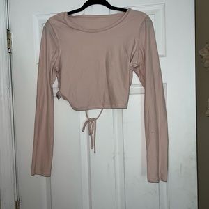 Aeropostale- long sleeve back out top.